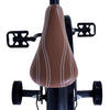 Volare Black Cruiser Barncykel 12 tum, Svart - Lilla Cykelbutiken