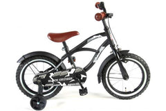 Volare Black Cruiser Barncykel 14 tum, Svart - För barn 3-5 år