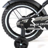 Volare Black Cruiser Barncykel 14 tum, Svart - Lilla Cykelbutiken