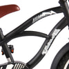 Volare Black Cruiser Barncykel 14 tum, Svart - Lilla Cykelbutiken