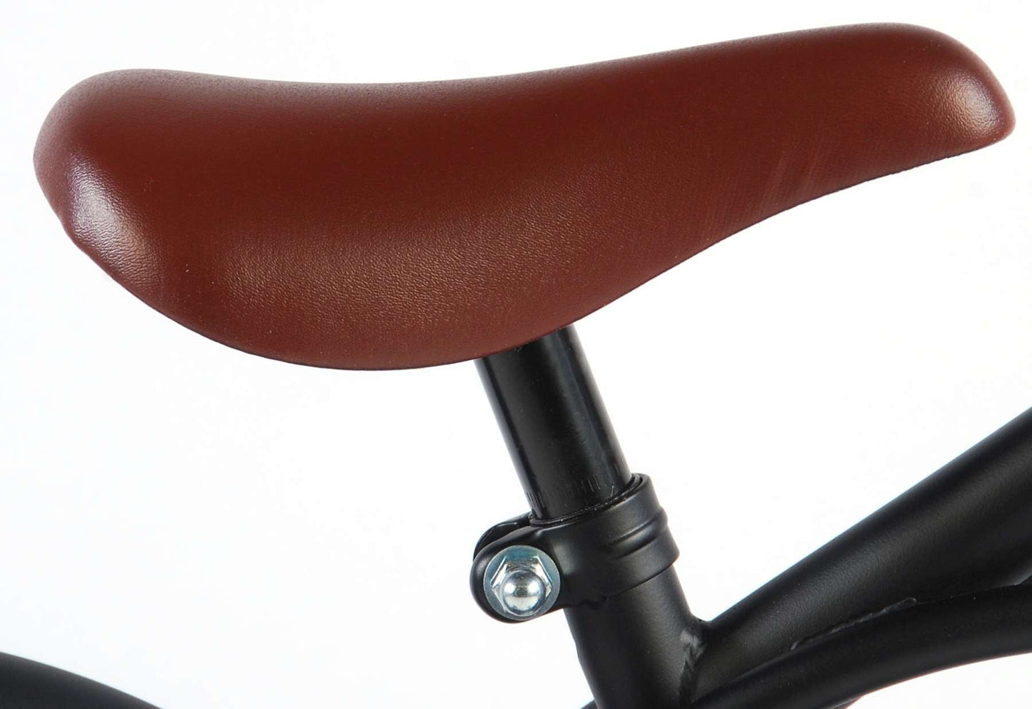 Volare Black Cruiser Barncykel 14 tum, Svart - Lilla Cykelbutiken