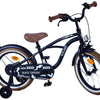 Volare Black Cruiser Barncykel 16 tum, Svart - Lilla Cykelbutiken