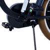 Volare Black Cruiser Barncykel 16 tum, Svart - Lilla Cykelbutiken