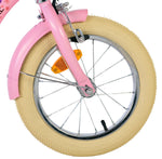 Volare Blossom Barncykel 14 tum, Rosa - Lilla Cykelbutiken
