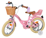 Volare Blossom Barncykel 14 tum, Rosa - Lilla Cykelbutiken