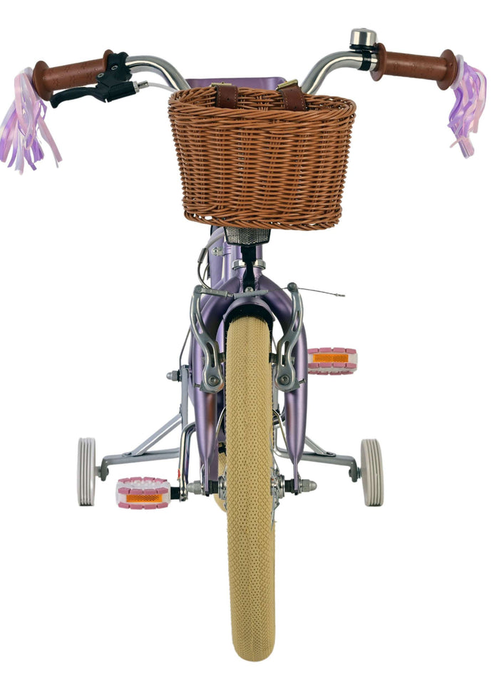 Volare Blossom Barncykel 16 tum, Lila - För barn 4-6 år