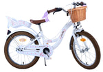 Volare Blossom Barncykel Två Handbromsar 18 tum, Vit - Lilla Cykelbutiken