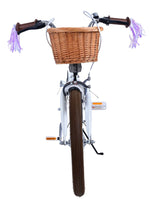 Volare Blossom Barncykel Två Handbromsar 18 tum, Vit - Lilla Cykelbutiken
