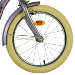 Volare Blossom Barncykel Två Handbromsar 18 tum, Lila - Lilla Cykelbutiken