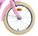 Volare Blossom Barncykel Två Handbromsar 18 tum, Rosa - Lilla Cykelbutiken