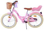 Volare Blossom Barncykel Två Handbromsar 18 tum, Rosa - Lilla Cykelbutiken