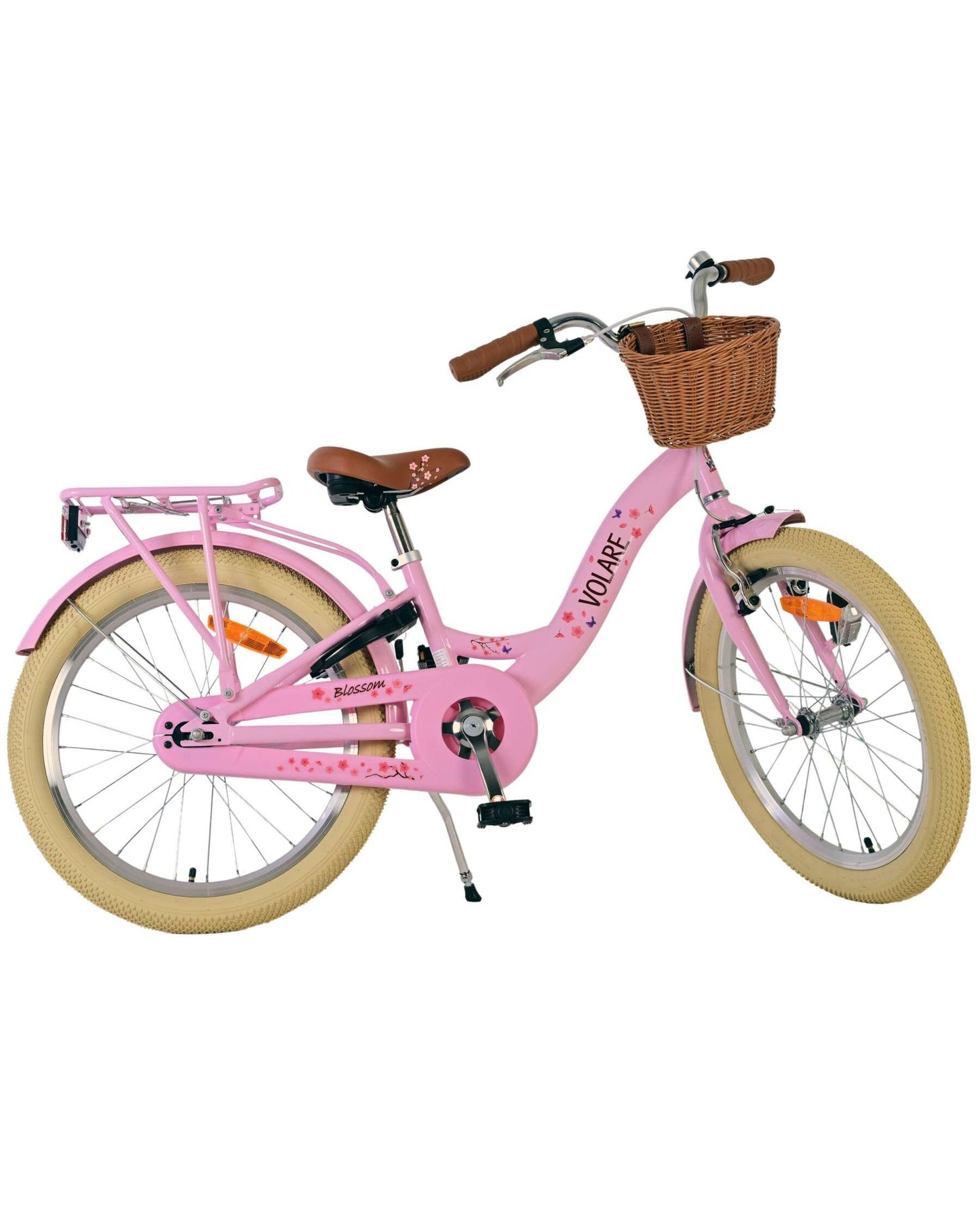Volare Blossom Barncykel 20 tum, Rosa Retro