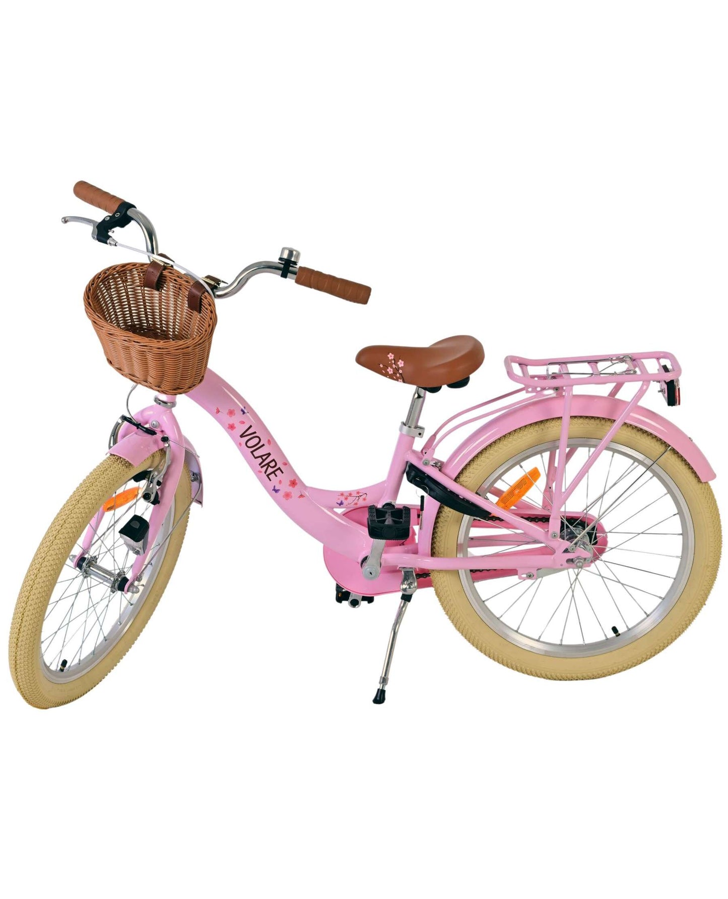 Volare Blossom Barncykel 20 tum, Rosa Retro