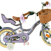 Volare Blossom 12 Tum Tjejcykel, Lila - För barn 3-4 år