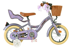 Volare Blossom 12 Tum Tjejcykel, Lila - För barn 3-4 år