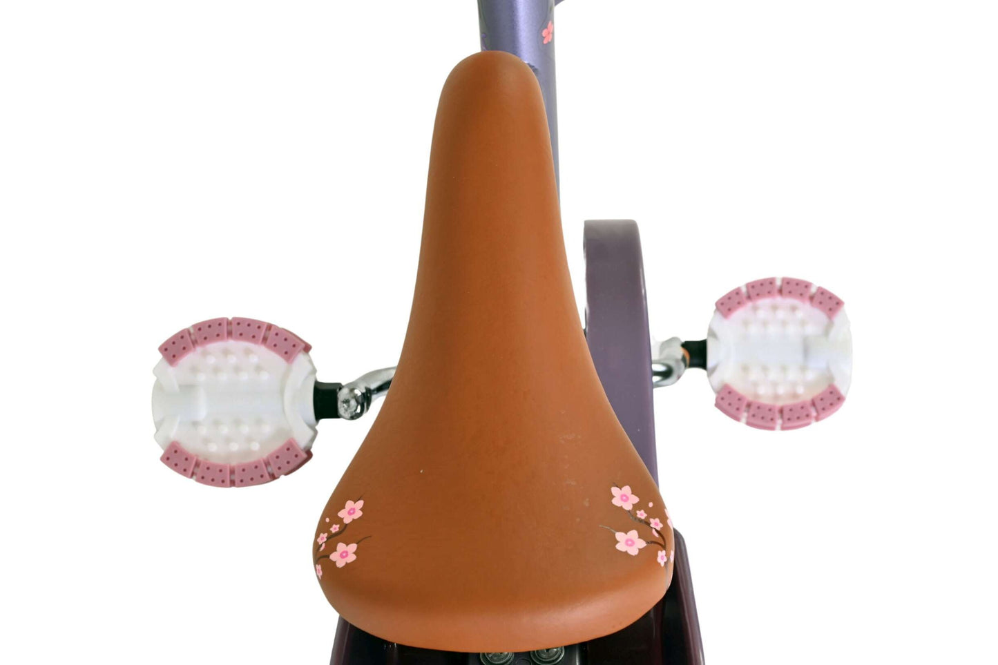 Volare Blossom 12 Tum Tjejcykel, Lila - För barn 3-4 år