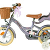 Volare Blossom 12 Tum Tjejcykel, Lila - För barn 3-4 år