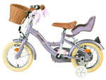 Volare Blossom Barncykel 12 tum, dubbla handbromsar, Lila - För barn 3-4 år