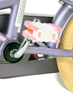 Volare Blossom Barncykel 12 tum, dubbla handbromsar, Lila - För barn 3-4 år