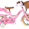 Volare Blossom Barncykel 12 tum, dubbla handbromsar, Rosa - För barn 3-4 år