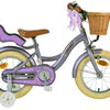 Volare Blossom Barncykel 14 tum, Lila - Lilla Cykelbutiken