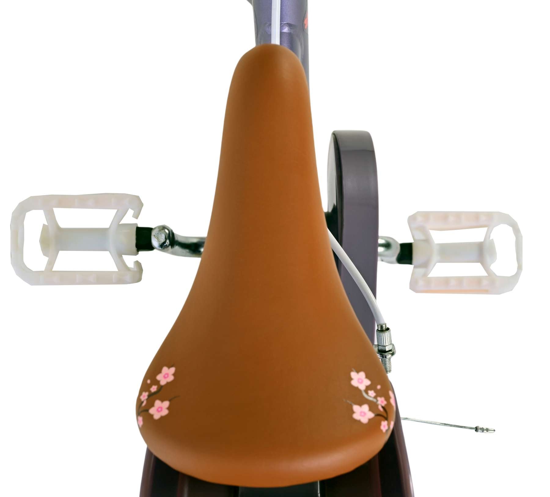 Volare Blossom Barncykel 14 tum, Lila - Lilla Cykelbutiken