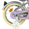Volare Blossom Barncykel 14 tum, dubbla handbromsar, Lila - För barn 5-5 år