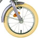 Volare Blossom Barncykel 14 tum, dubbla handbromsar, Lila - För barn 5-5 år