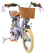 Volare Blossom Barncykel 14 tum, dubbla handbromsar, Lila - För barn 5-5 år