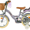 Volare Blossom Barncykel 14 tum, dubbla handbromsar, Lila - För barn 5-5 år