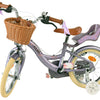 Volare Blossom Barncykel 14 tum, dubbla handbromsar, Lila - För barn 5-5 år