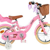 Volare Blossom Barncykel 14 tum, dubbla handbromsar, Rosa - För barn 5-5 år