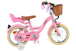 Volare Blossom Barncykel 14 tum, dubbla handbromsar, Rosa - För barn 5-5 år