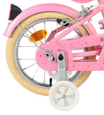 Volare Blossom Barncykel 14 tum, dubbla handbromsar, Rosa - För barn 5-5 år