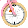 Volare Blossom Barncykel 14 tum, dubbla handbromsar, Rosa - För barn 5-5 år