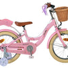 Volare Blossom Barncykel Två Handbromsar 16 tum, Rosa - Lilla Cykelbutiken