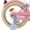 Volare Blossom Barncykel Två Handbromsar 16 tum, Rosa - Lilla Cykelbutiken