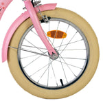 Volare Blossom Barncykel Två Handbromsar 16 tum, Rosa - Lilla Cykelbutiken