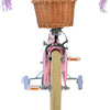 Volare Blossom Barncykel Två Handbromsar 16 tum, Rosa - Lilla Cykelbutiken