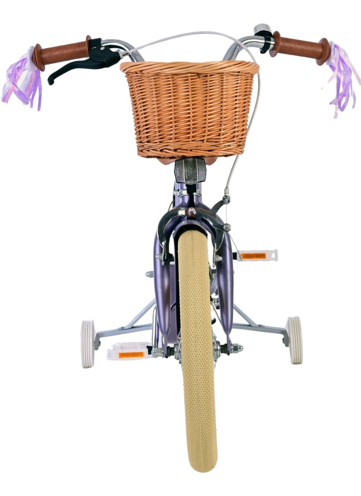 Volare Blossom Barncykel 16 tum, Lila - Lilla Cykelbutiken