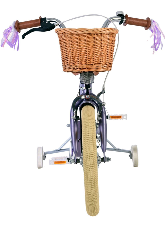 Volare Blossom Barncykel 16 tum, Lila - Lilla Cykelbutiken