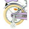 Volare Blossom 16 tum barncykel, Lila Två handbromsar - För barn 4-6 år