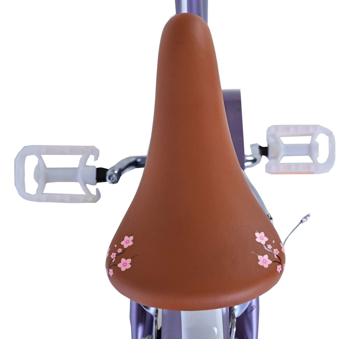 Volare Blossom Barncykel Två Handbromsar 16 tum, Lila - Lilla Cykelbutiken