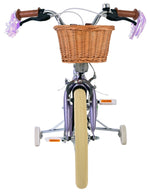 Volare Blossom Barncykel Två Handbromsar 16 tum, Lila - Lilla Cykelbutiken