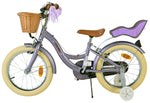 Volare Blossom Barncykel Två Handbromsar 16 tum, Lila - Lilla Cykelbutiken