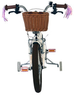 Volare Blossom Barncykel 16 tum, dubbla handbromsar, Vit - För barn 4-6 år