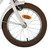Volare Blossom Barncykel 16 tum, Vit - Lilla Cykelbutiken
