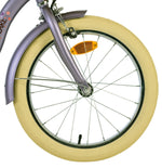 Volare Blossom Barncykel 18 tum, Lila - Lilla Cykelbutiken