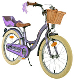 Volare Blossom Barncykel 18 tum, Lila - Lilla Cykelbutiken