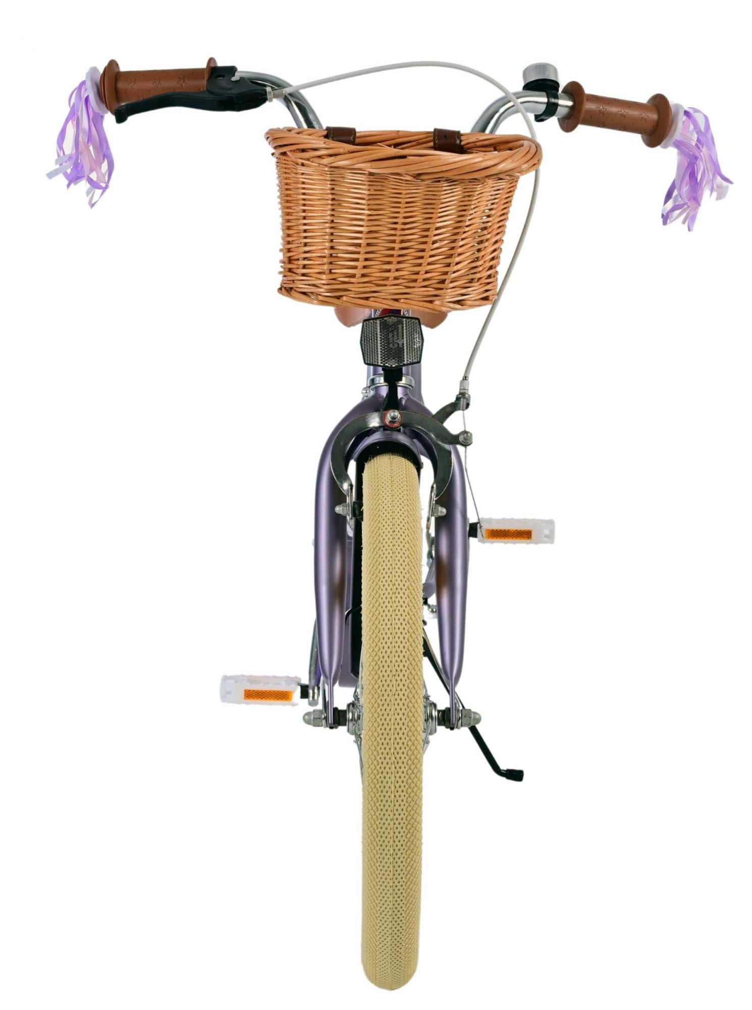 Volare Blossom Barncykel 18 tum, Lila - Lilla Cykelbutiken